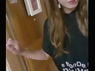 2 shemales enjoy masturbating outdoors