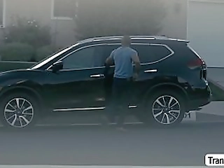 ts aubrey kate fucks her man from behind