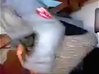 sensually latina shemale teases herself while lustfully sucking a hard dick