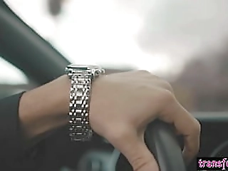 blonde shemale fistfucks her girlfriends pussy hardcore