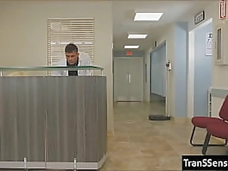 tranny nurse fucked in the ass