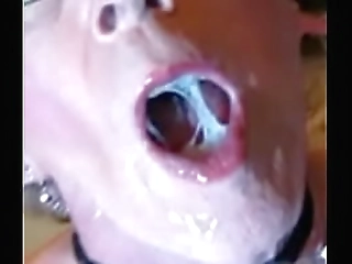 adorable shemale in risque lingerie devours dildos in her succulent ass