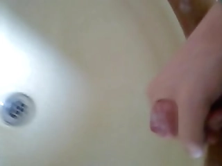 huge foreskin ladyboy wanking it, non cut lady