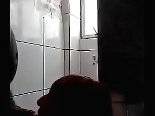 here comes the ladyboy bride sucking the cock of her husband