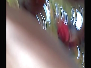 big tits tranny patricia enjoys outdoor cock stroke