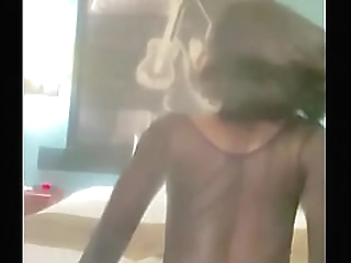 dancing tranny from brazil marcia medeiros strips and masturbates