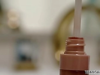 beautiful tranny janelle fennec plowed in her arse