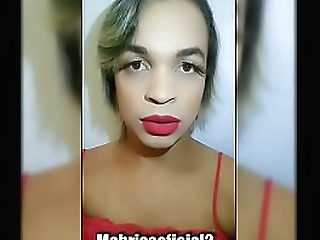 sweet horny shemale with uncircumcised dick gives head then get banged