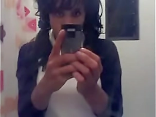 athletic brunette ts ada gets deep anal from ariel