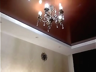 tall  beautiful shemale sasha wanking off at the bar