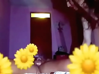 filipino ladyboy stroking her hard clit