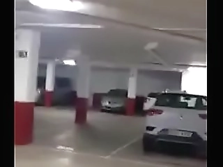 crossdresser caught in garage during masturbation