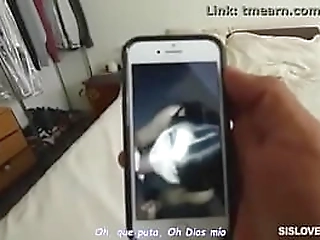 nat masturbates in a cocktail dress