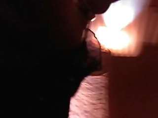 #17 annabell gives sloppy blowjob to sister crossdresser in a lesbian sexy night