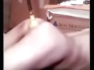 woman blows her friends (shemale) cock