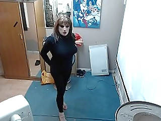 trans beauty luciana gets hardcore fetish sex in the dining room