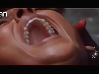 sexy fit shemale stephany venturini rocks a machine-mounted, dildo-fueled ride