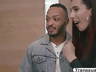 horny tbabe butt fucked by her black boyfriend