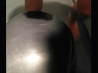 busty tgirl teresa anal play and pissing session