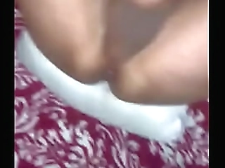 kinky bespectabled camila prins toys her asshole