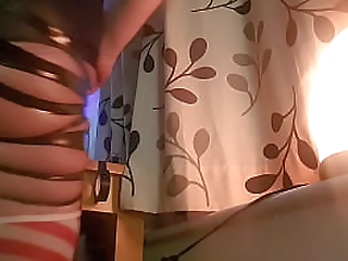 lucy diamond pure lush geordie booty bitch in fishnets with oil