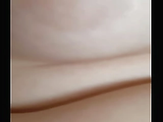 brunette ladyboy in zebra dress exposes her shaved ass and big cock