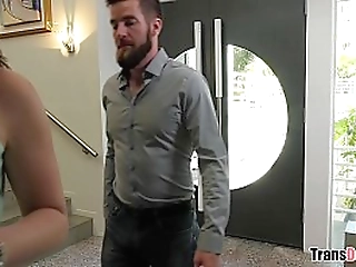 transsexual date ends up in the bed - kendall penny