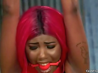 huge dick shemale fucking ebony babe