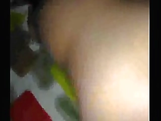 lovely asian ladyboy playing her ass with a big anal plug