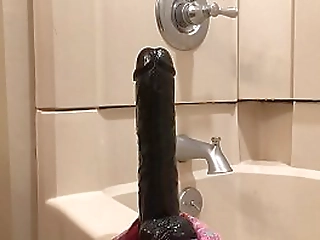 locked up cocklet and riding my bbc