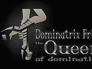 queen dominatrix frida t. her tranny in gloryhole with anal play