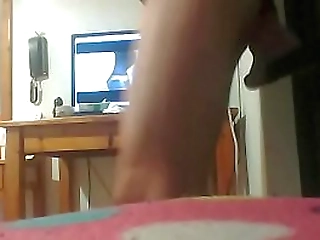 caught on camera: sexy asian shemale sissy flaunting her petite member in public