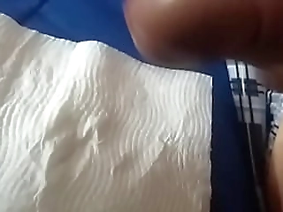 playful shemale roberta cortes and a guy wrestle in bed before he blows her