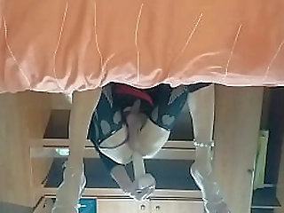 sexy ts cassia carvalho ass fucked through rope bondage