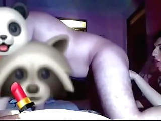 mature milf blonde shemale jerking online