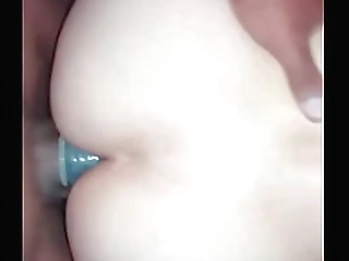 bodysuit beauty crystal rouse stroking her tgirl stick