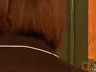 shemale fucks pervert roommate