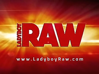 ladyboy gam in raw action
