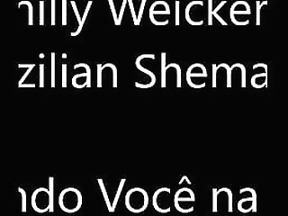 emilly weickert esperando voc&ecirc_ na cama