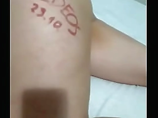 stunning ts hellen di castro enjoys solo masturbation session