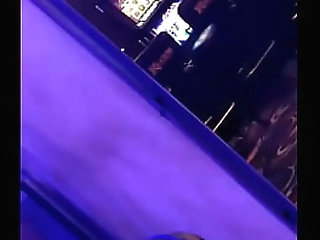 malibu impresses her boss with striptease and cock rubbing