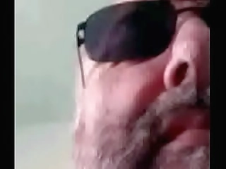 busty brunette ts patricia araujo stroking her big dick on the bed