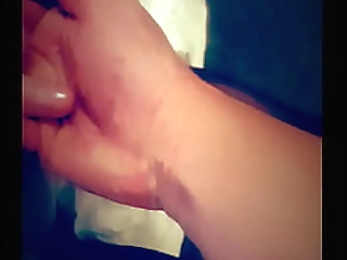 dark-haired male foot massager and hand stimulator