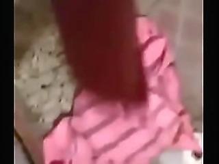 hot shemale jerks off wildly, cumming fiercely