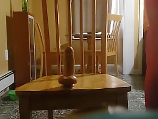 hardworking tranny victoria prada has a solo stroking session