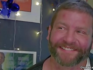 shemale bar owner anal fucks customer