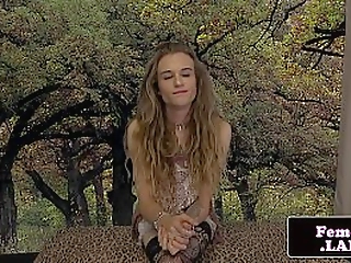 amateur trap fingering her tight asshole