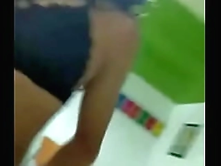 colored hair beauty luna pissing fetish solo