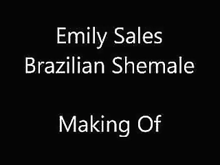 tiny tits asian shemale mariel wanking off for a photoshoot