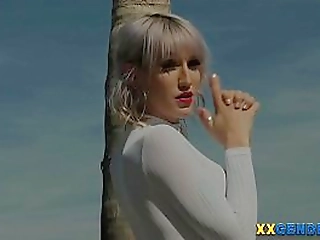 inked tranny rides massive black cock